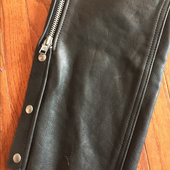 Kerr black leather XXL riding chaps - Picture 8 of 15